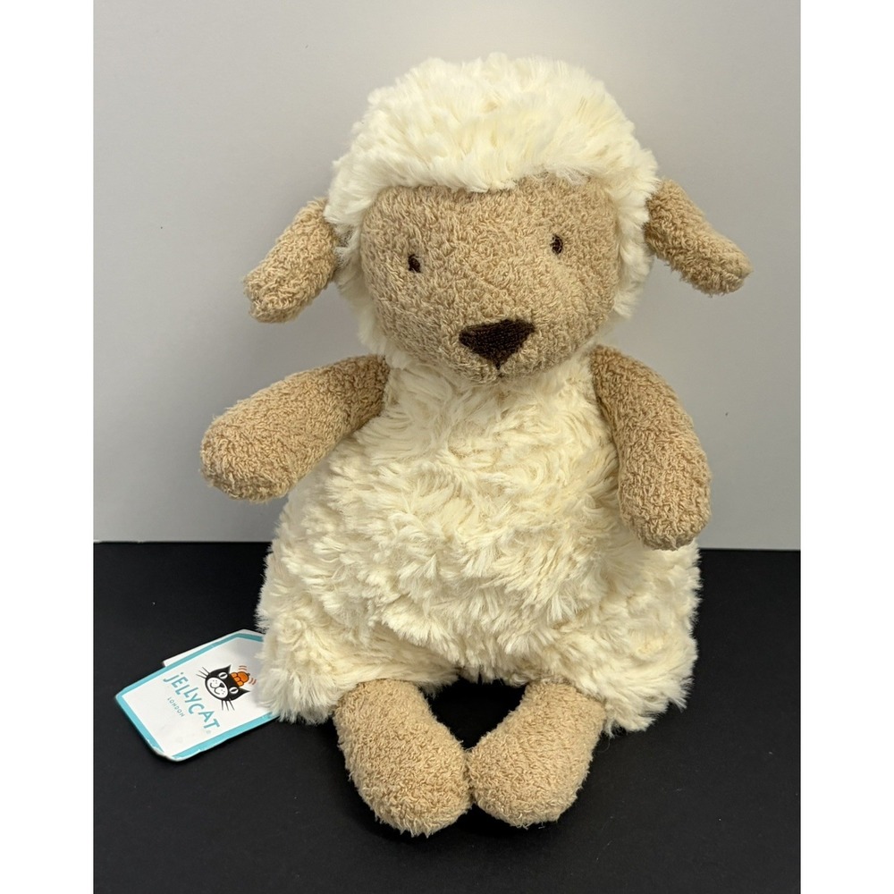Jellycat LOLLIE LAMB 9" Retired 2024 Release Small Plush Stuffed Animal, tags